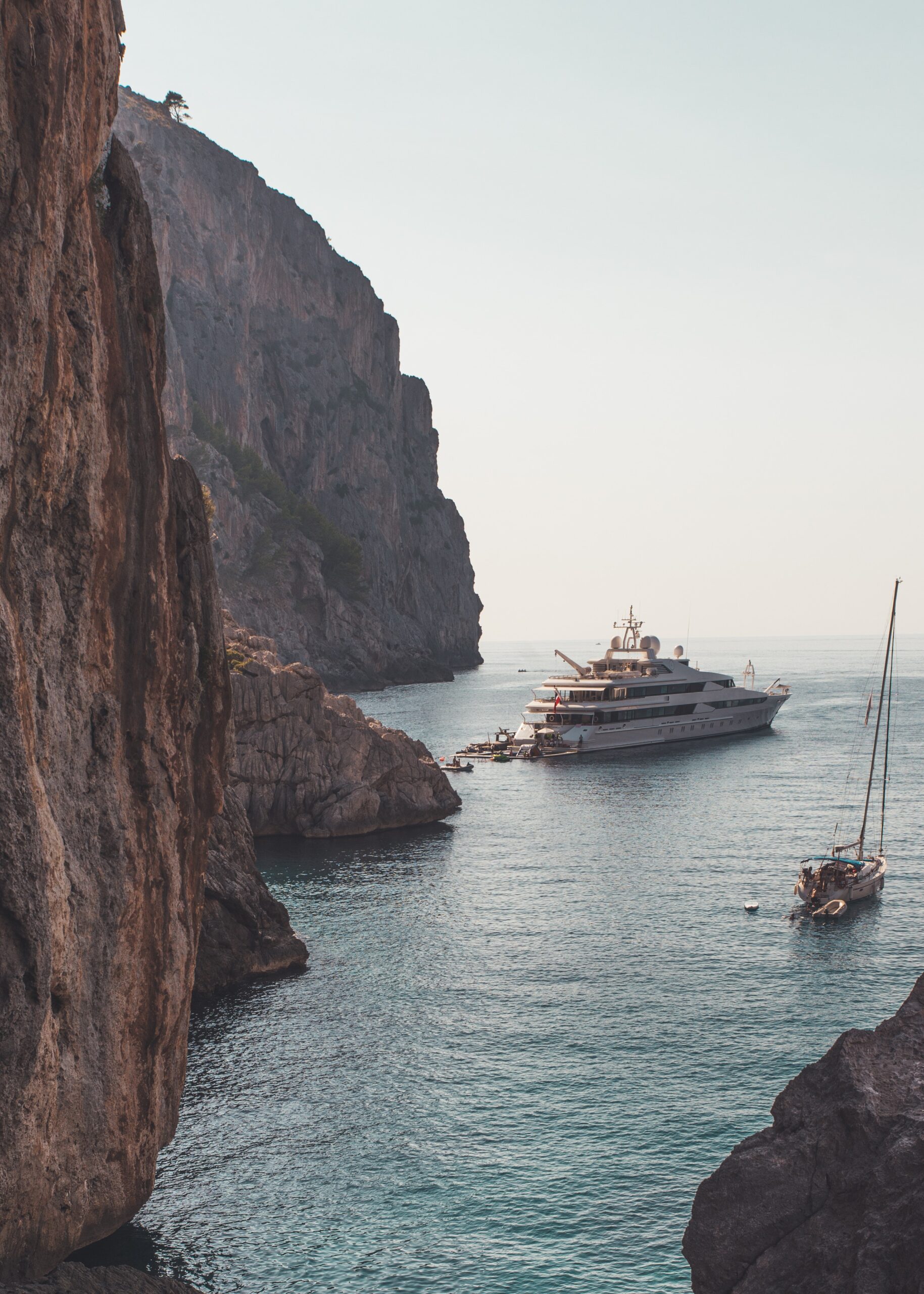 Crewed yacht charter in Sardinia, Mediterranean